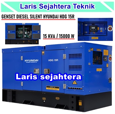 Jual Mesin Genset Generator Hyundai HDG 15R Harga Murah