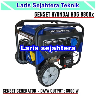 Jual Mesin Genset Generator Hyundai HDG 8800x Harga Murah