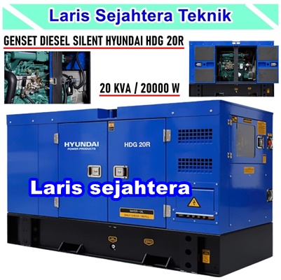 Jual Mesin Genset Generator Hyundai HDG20R Harga Murah