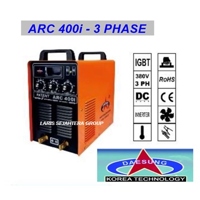 Jual Mesin Las Daesung ARC 400 I 3 Phase Harga Murah
