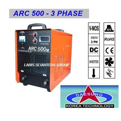 Jual Mesin Las Daesung ARC 500 3 Phase Harga Murah