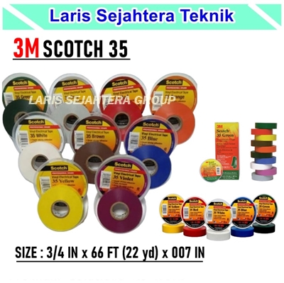 Jual Isolasi Elektrikal 3M 35 Harga Murah