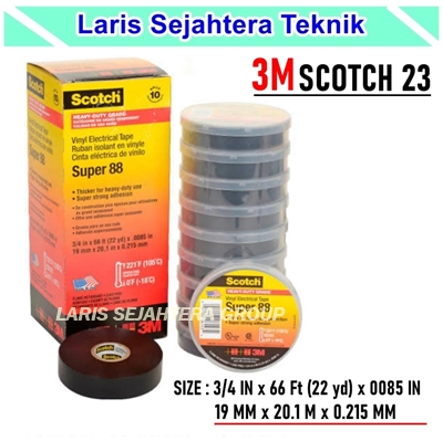 Jual Isolasi Elektrikal 3M 88 Harga Murah