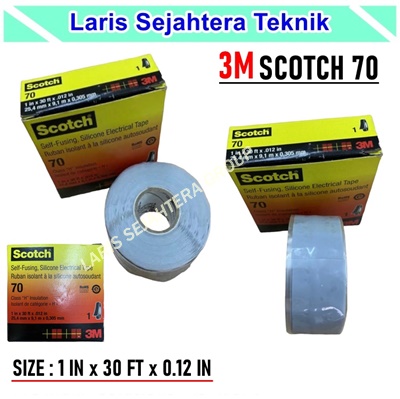 Jual Isolasi Self-Fusing Silicone Rubber Electrical 3M 70 Harga Murah