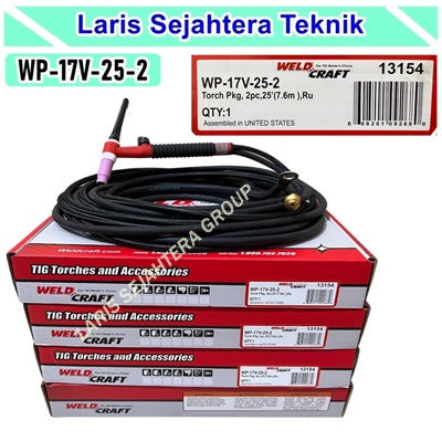 Jual TIG Torch WELDCRAFT WP-17-25-3 Harga Murah