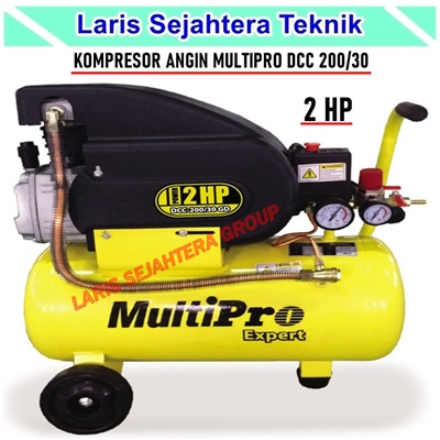 Jual Mesin Kompresor Angin Listrik MultiPro DCC 200-30 Harga Murah