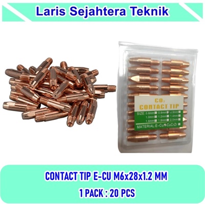 Jual Contact Tip M6x28x1.2mm Harga Murah