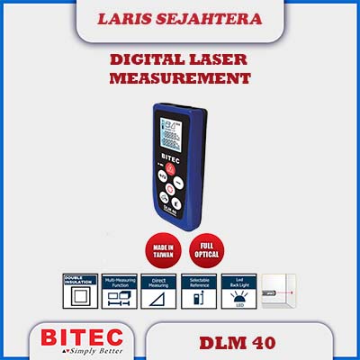 Jual Laser Meteran Digital Bitec DLM 40 Harga Murah