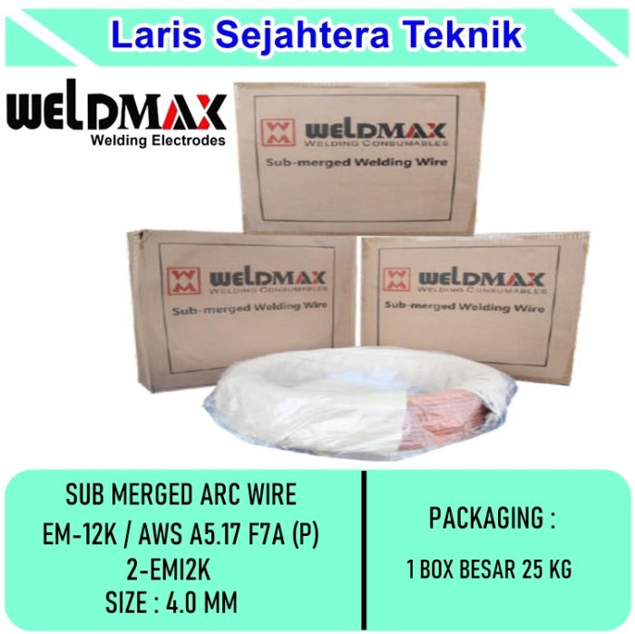 Jual Kawat Las Weldmax ARC EM-12K 4.0mm