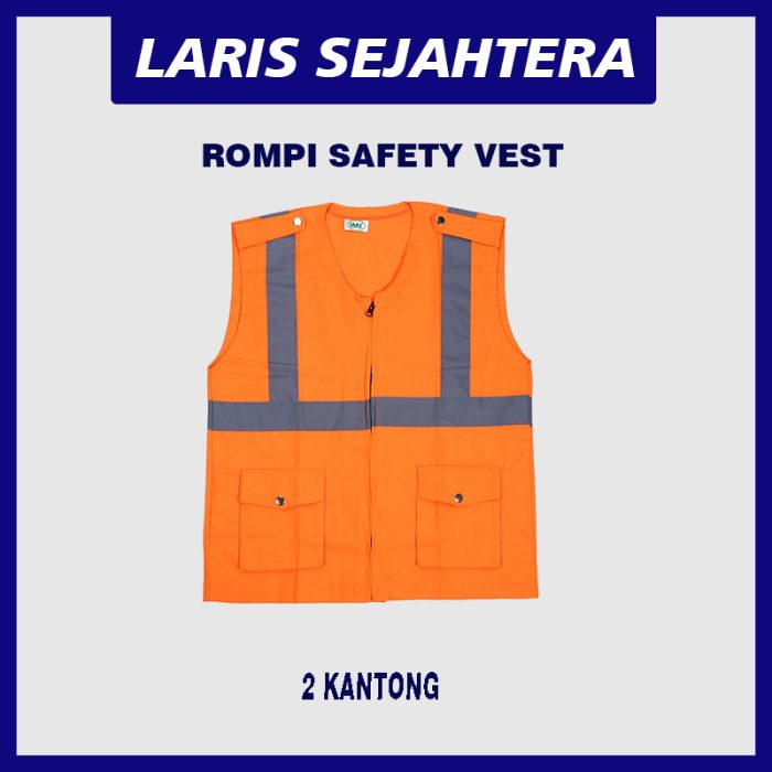 Jual Rompi Safety vest Oren