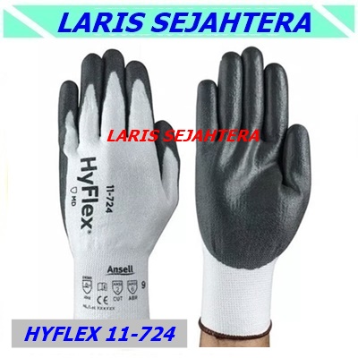 Jual Safety Ansell HyFlex 11-724 Sarung Tangan