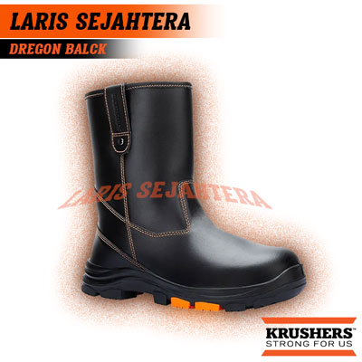Jual Sepatu Safety Krusher Oregon Black