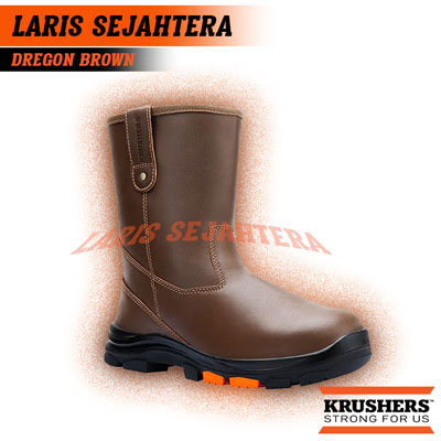 Jual Sepatu Safety Krusher Oregon Brown