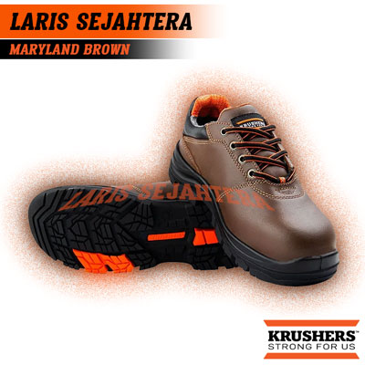 Jual Sepatu Safety MARYLAND-Brown Harga Murah