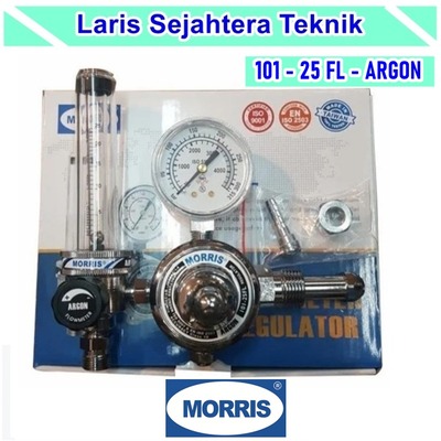 Jual Regulator Welding Gas Argon Morris 101 FL Harga Murah