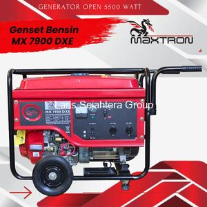 Genset Open Maxtron MX 7900 DXE 5500 Watt Gasoline Generator Set Air-Cooled