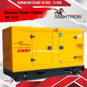 Genset 11 kVA Maxtron MI 12 D Silent Type Solar