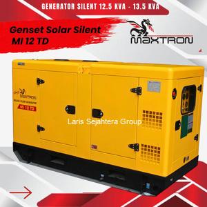 Genset 13.5 kVA Maxtron MI 12 TD Silent Type Solar