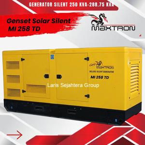 Genset Industri 288.75 Kva Maxtron MI 258 TD Silent Type Bensin