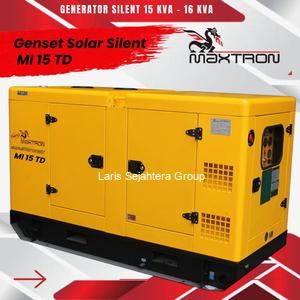 Genset Maxtron MI 15 TD 16 KVA Silent Type Bensin