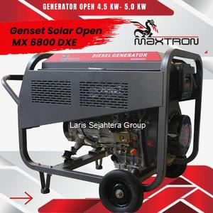 Genset Maxtron MX 6800 DXE Open Type Solar