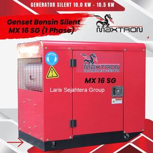 Genset Silent Maxtron MX 16 SG 10.5 KVA Silent Type Bensin
