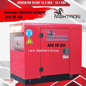 Genset Maxtron MX 18 DXE 13 kva Silent Type Bensin