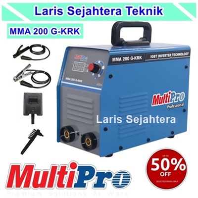 Multipro MMA 200 A Mesin Las Inverter Laris Sejahtera Group