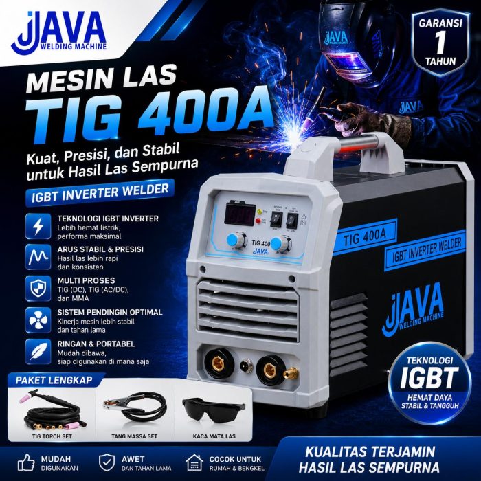 Mesin Las TIG 300 A vs Redbo Tig 400